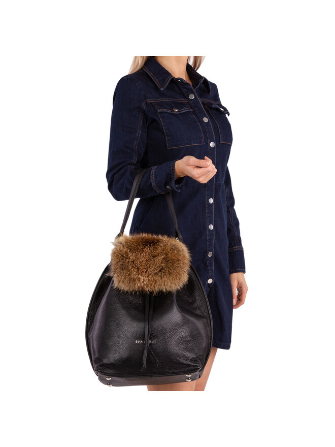 Eva Minge Handtasche Eva Minge Isabel 2A 17NN1372256EF Schwarz
