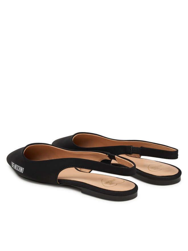 LOVE MOSCHINO Balerini LOVE MOSCHINO JA11021G1NIM000036 Negru