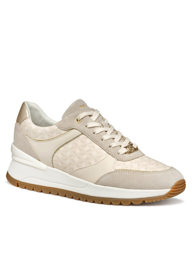 Geox Sneakersy Geox D Desya D5500A 00422 C1SH6 Béžová