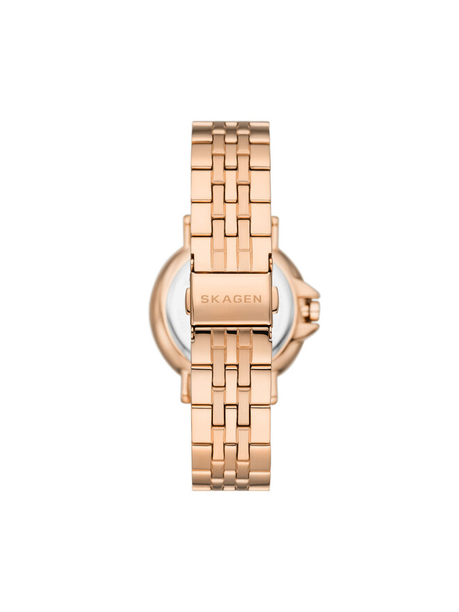 Skagen Часовник Skagen Signatur Sport Lille SKW3136 Позлатено с розово злато
