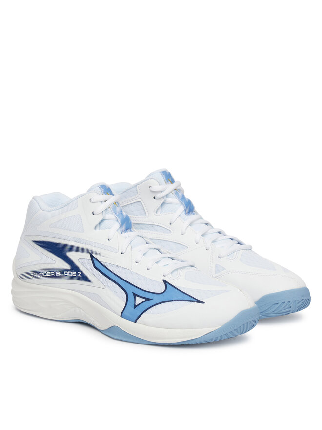 Mizuno Zapatillas de fútbol sala Mizuno Thunder Blade Z Mid V1GA2375 Blanco