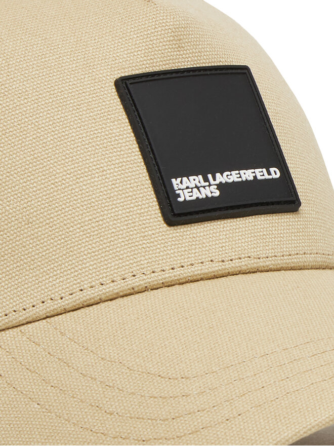 Karl Lagerfeld Jeans Шапка с козирка Karl Lagerfeld Jeans A1W33002 Бежов