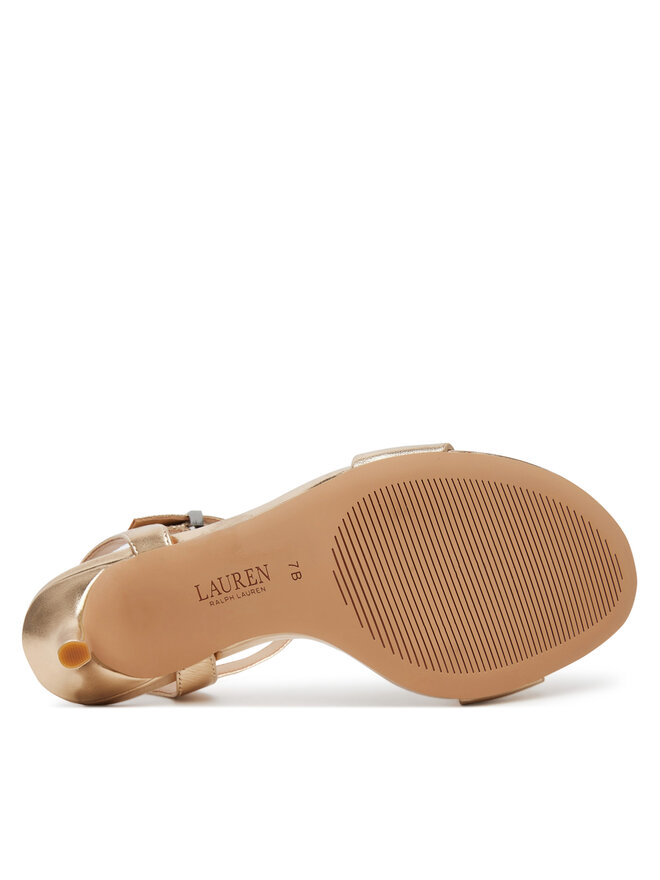 LAUREN RALPH LAUREN Sandały LAUREN RALPH LAUREN Gwen 802956289002 Złoty