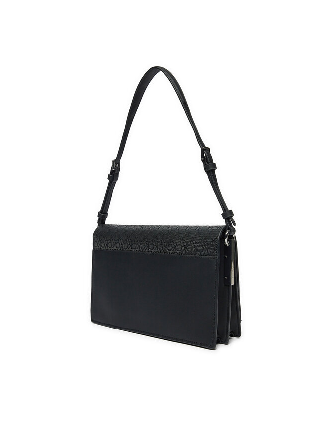 Calvin Klein Táska Calvin Klein Ck Elongated Shoulder Bag_Mono K60K613139 Fekete