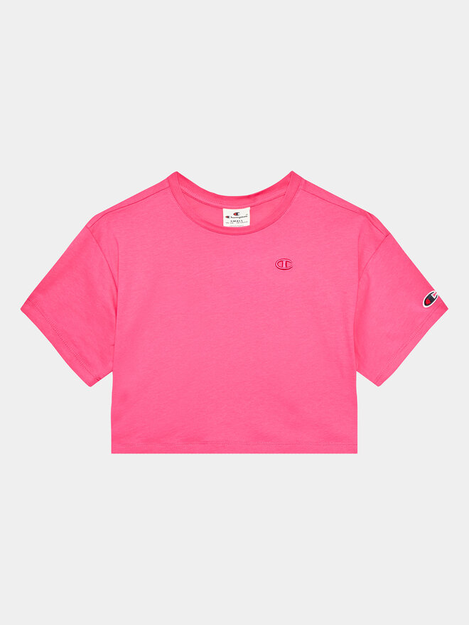 Champion Champion Marškinėliai 404633 Rožinė Regular Fit