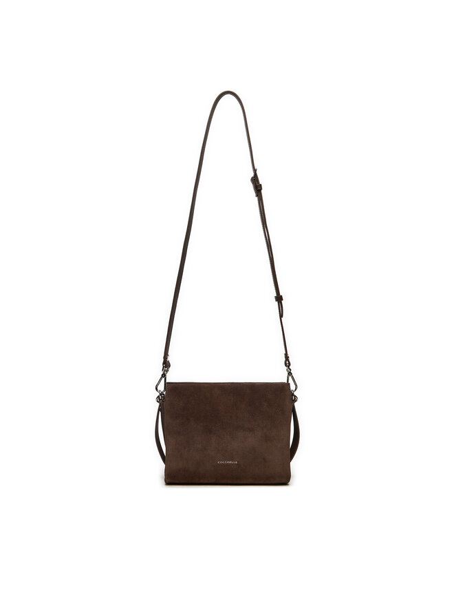Coccinelle Torbica Coccinelle P6P Boheme Suede Bimaterial E1 P6P 58 01 01 Smeđa