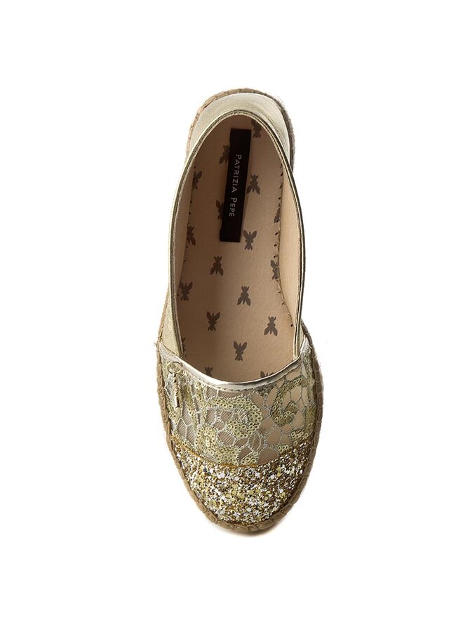 Espadrilles Patrizia Pepe 2V6962 A2SD Y123 Or chaussures