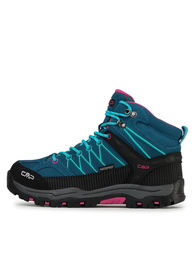 CMP Trekkingi CMP Kids Rigel Mid Trekking Shoes Wp 3Q12944J Niebieski