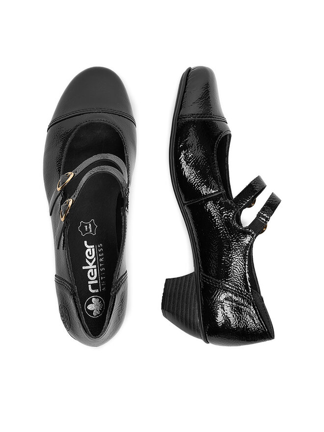 Rieker Halbschuhe Rieker 41758-00 Schwarz