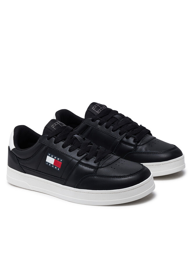 Tommy Jeans Tenisice Tommy Jeans Tjm The Greenwich New Ess EM0EM01574 Crna