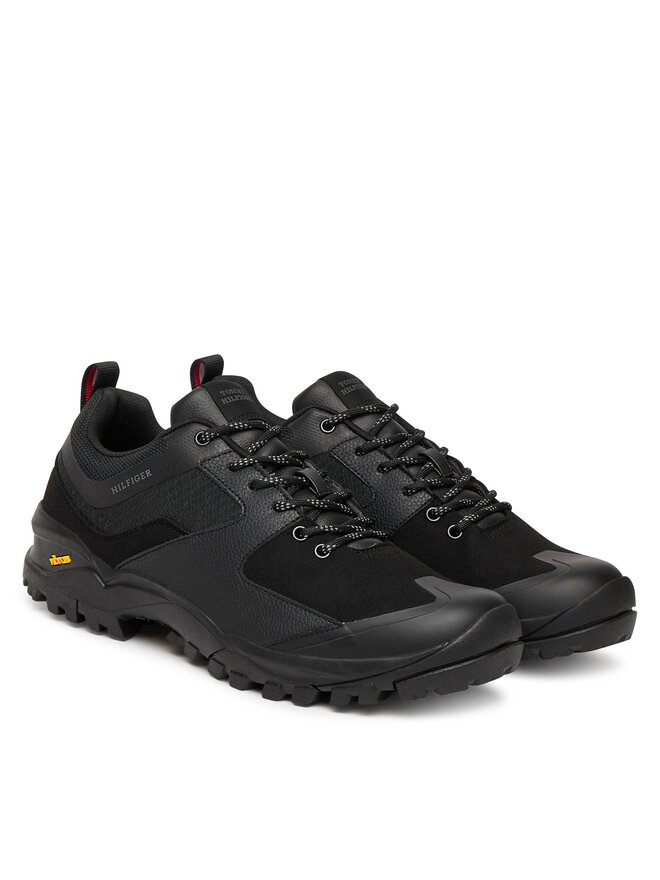 Tommy Hilfiger Sneakers Tommy Hilfiger Vibram Low Runner Tech FM0FM05657 Schwarz