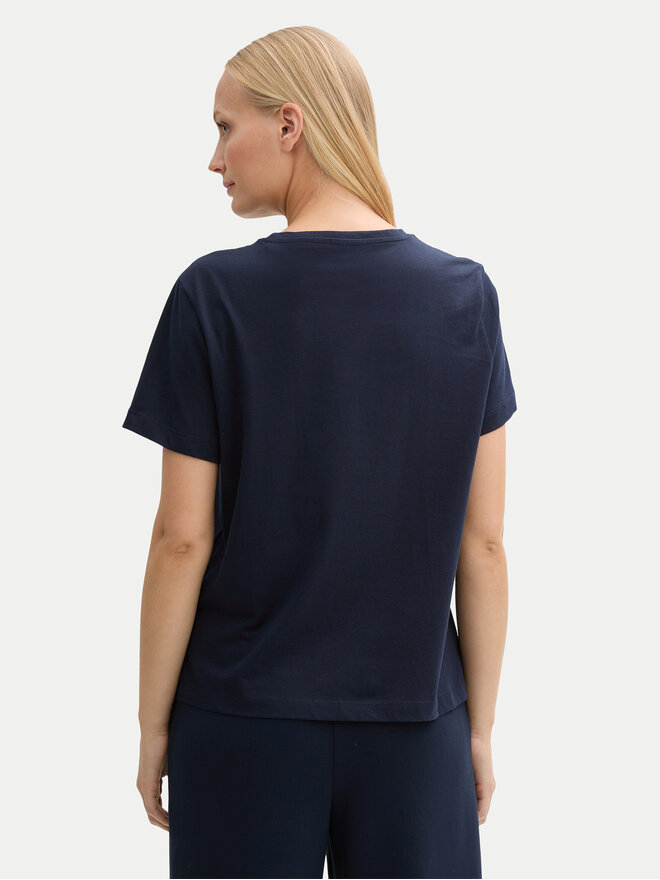 Tom Tailor Tom Tailor Póló 1045534 Sötétkék Regular Fit