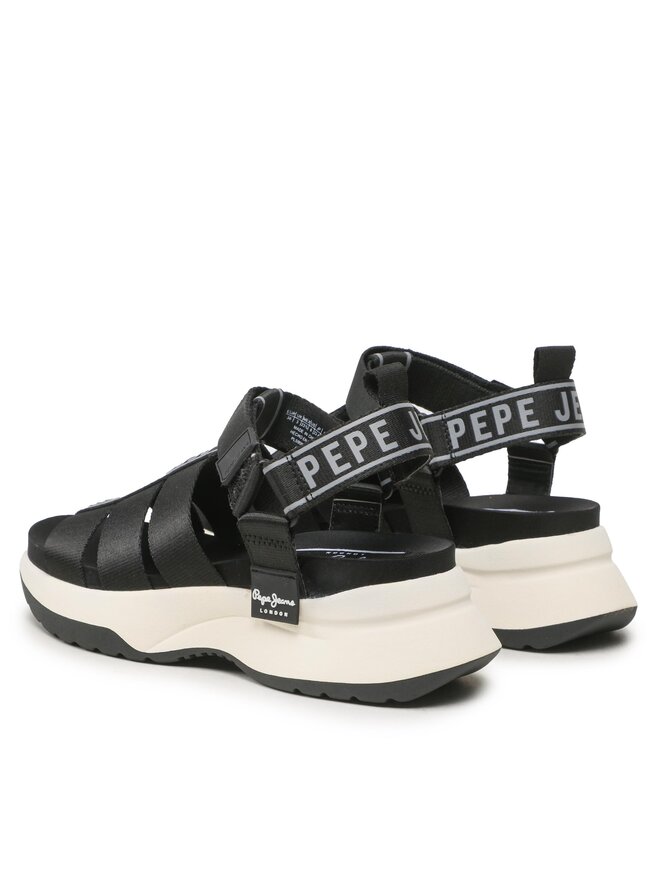 Pepe Jeans Босоніжки Pepe Jeans Venus Point PLS90570 Чорний
