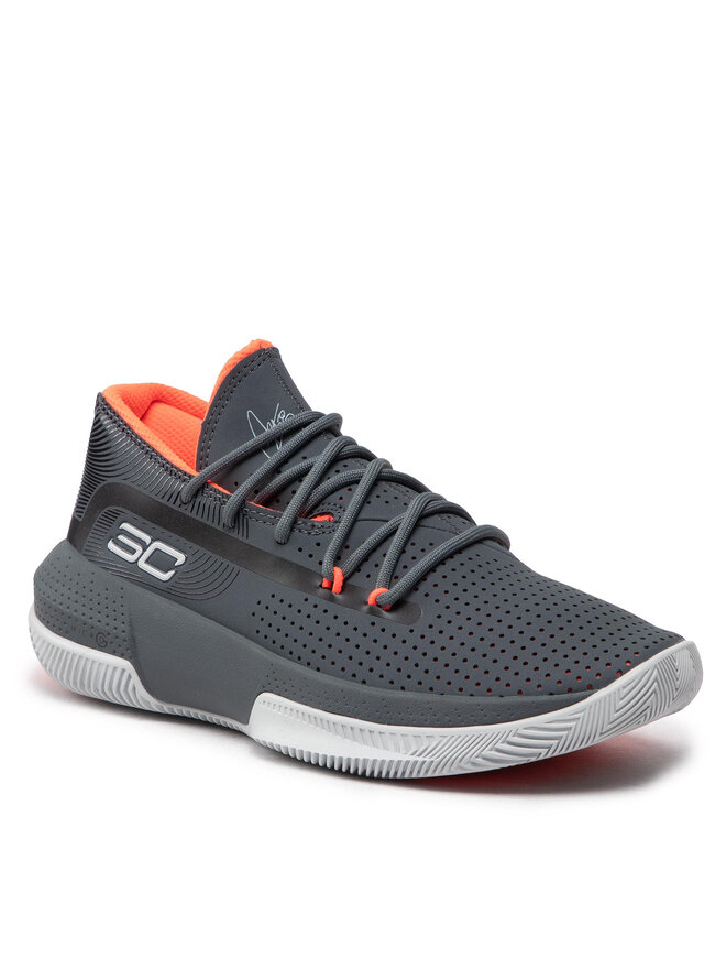 Under Armour Μπασκετικά Παπούτσια Under Armour Ua Sc 3Zero III 3022048-102 Γκρι