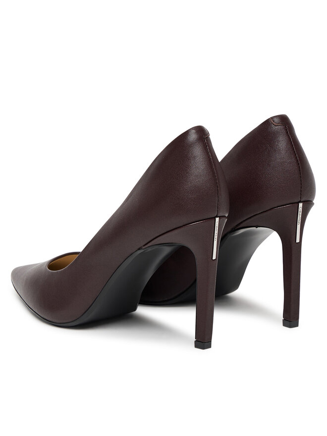 Calvin Klein Pantofi cu toc subțire Calvin Klein Ess Stiletto 90 HW0HW02608 Vișiniu