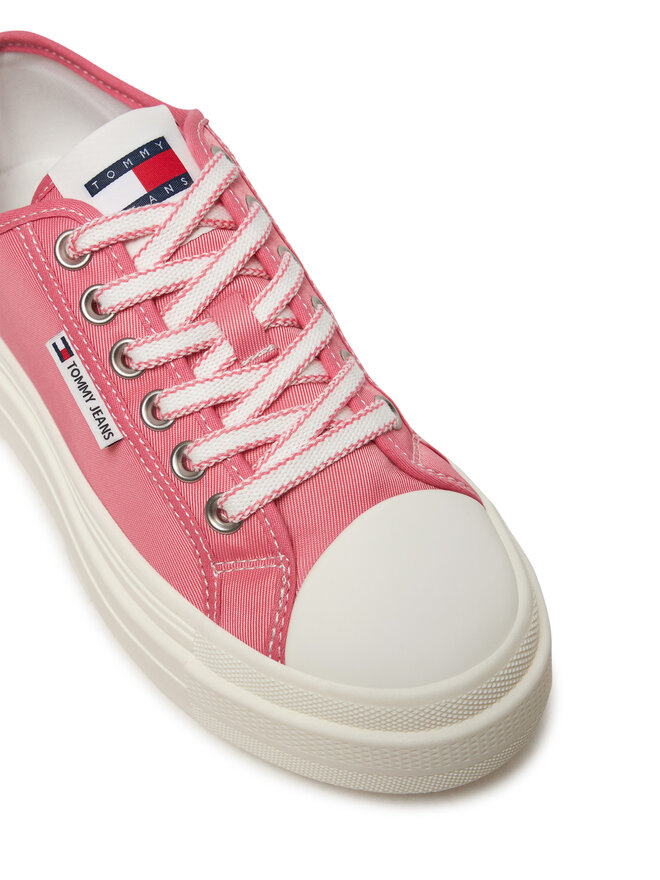 Tommy Jeans Trampki Tommy Jeans Foxing EN0EN02713 Różowy