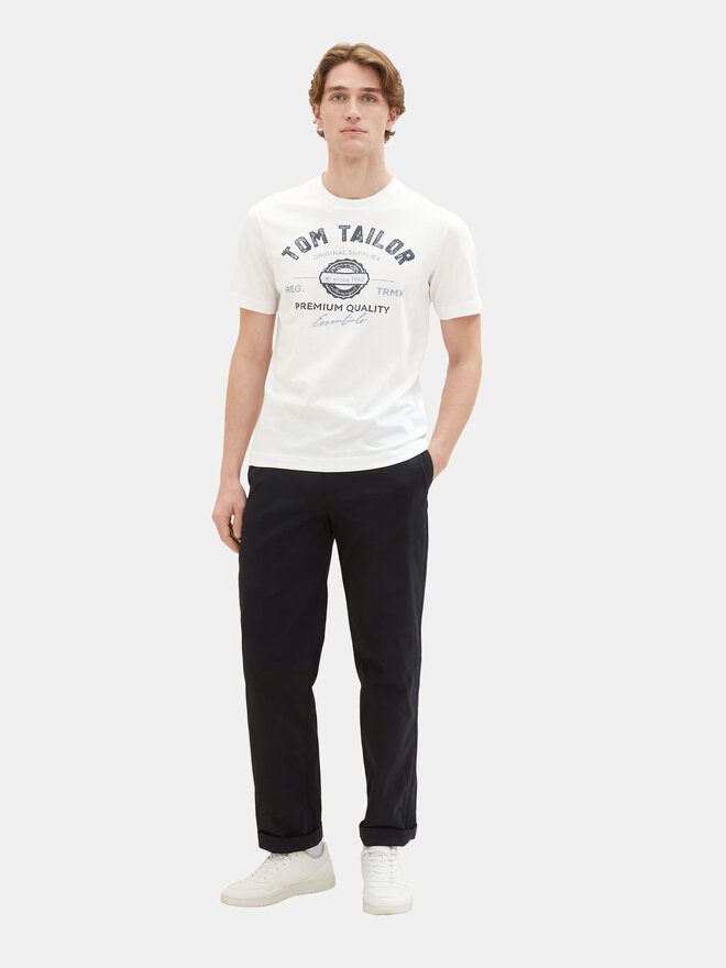 Tom Tailor Tom Tailor Camiseta 1037735 Blanco Regular Fit