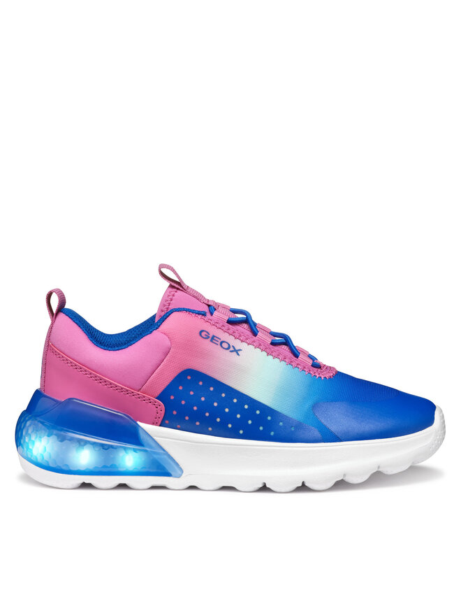 Geox Tenisice Geox J Activart Illuminus J45LZA 02A9J C8NK4 S Ružičasta