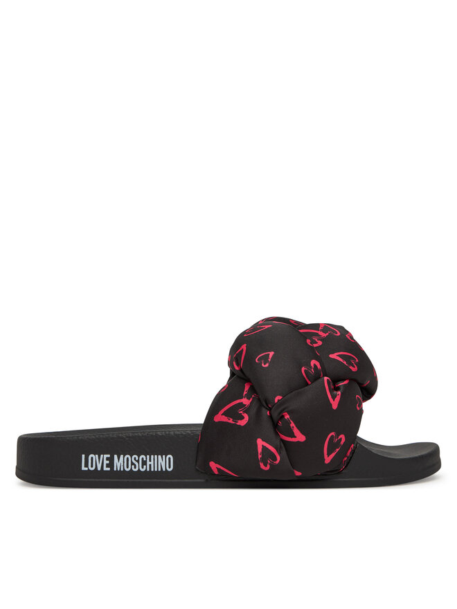 LOVE MOSCHINO Papucs LOVE MOSCHINO JA28312G0MIW100C Fekete
