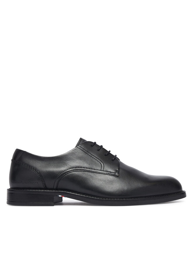 Tommy Hilfiger Halbschuhe Tommy Hilfiger Corporate Dressy Lth FM0FM06023 Schwarz