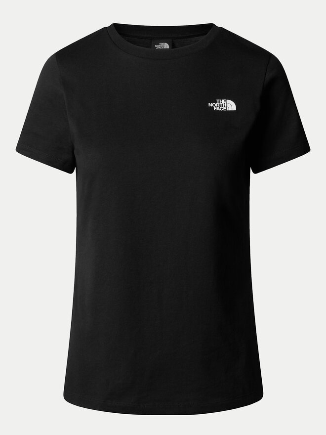 The North Face The North Face Marškinėliai Simple Dome NF0A87NH Juoda Regular Fit