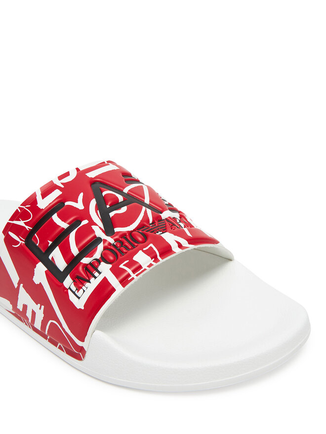 EA7 Emporio Armani Pantoletten EA7 Emporio Armani 7X000108 AF15118 M0113 Rot