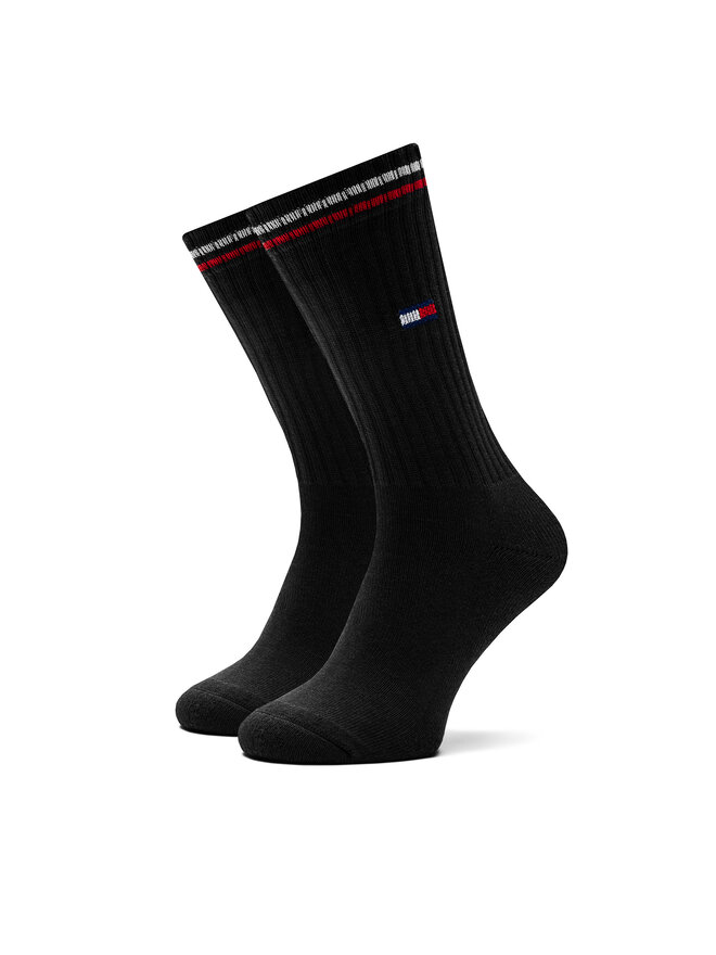 Tommy Hilfiger 2er-Set hohe Damensocken Tommy Hilfiger 701228176 Schwarz