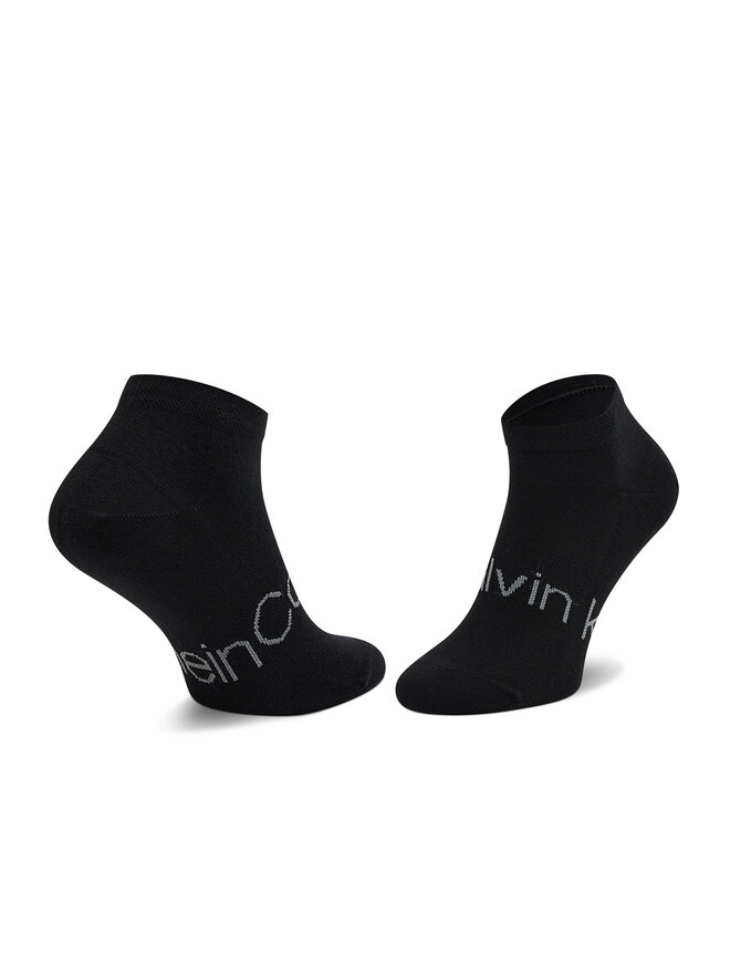 Calvin Klein Súprava 2 párov kotníkových ponožiek unisex Calvin Klein 701218712 Čierna