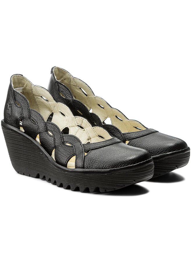Zapatos hasta el tobillo Fly London Yelkfly P500835000 Negro zapatos.es