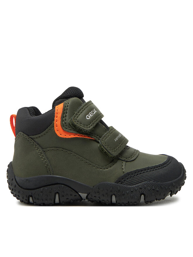 Geox Schnürschuhe Geox B Baltic Boy B Abx B4620A 0MEFU C3231 M Grün