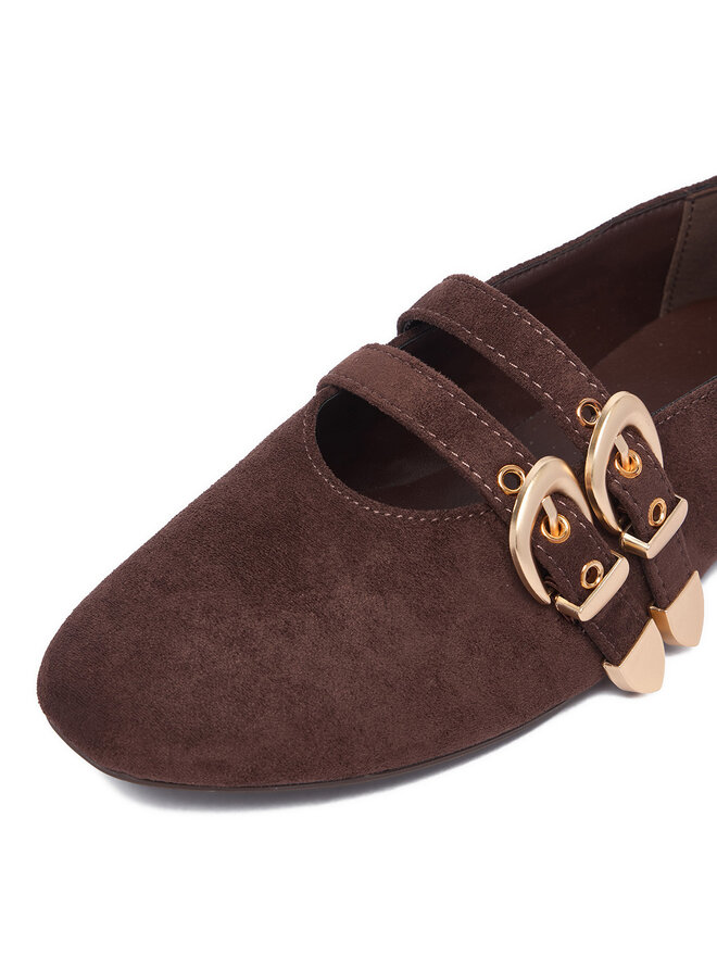 DeeZee Балетки DeeZee CEO-HY82405-1 Коричневий