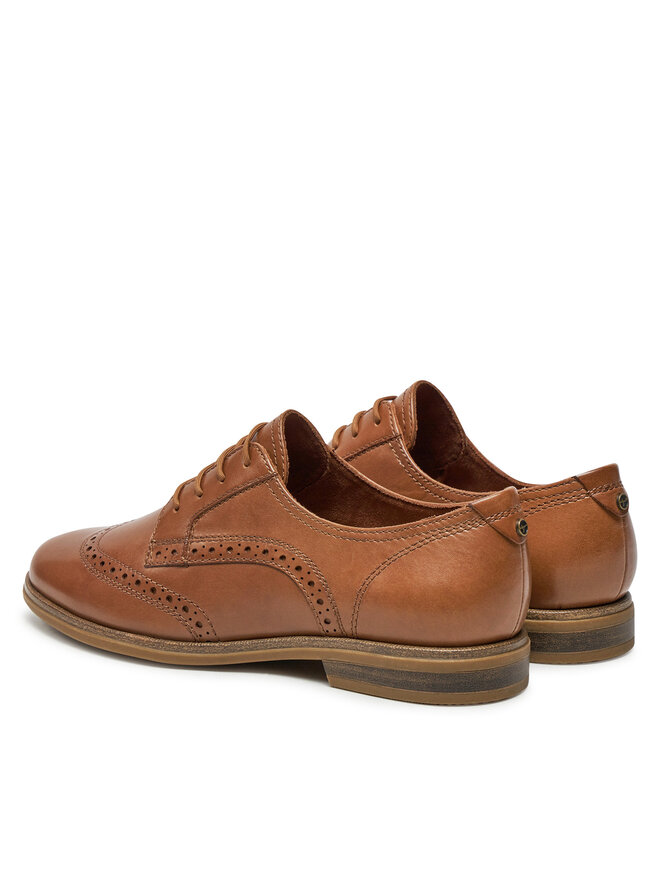 Tamaris Oxford Schuhe Tamaris 1-23290-43 Braun