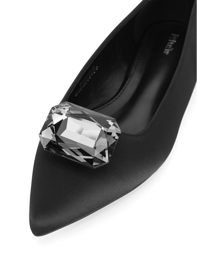 DeeZee Baleriny DeeZee R24SS04000 Czarny