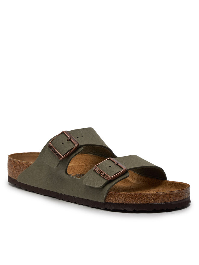 Birkenstock Iešļūcenes Birkenstock Arizona Birko-Flor nubuk 0151211 Pelēks