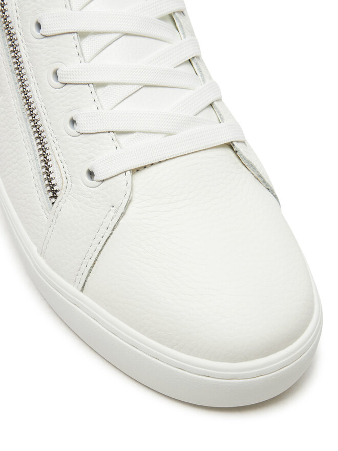 Calvin Klein Jeans Sneakers Calvin Klein Jeans Classic Cupsole Zip Mid In YM0YM01156 Alb