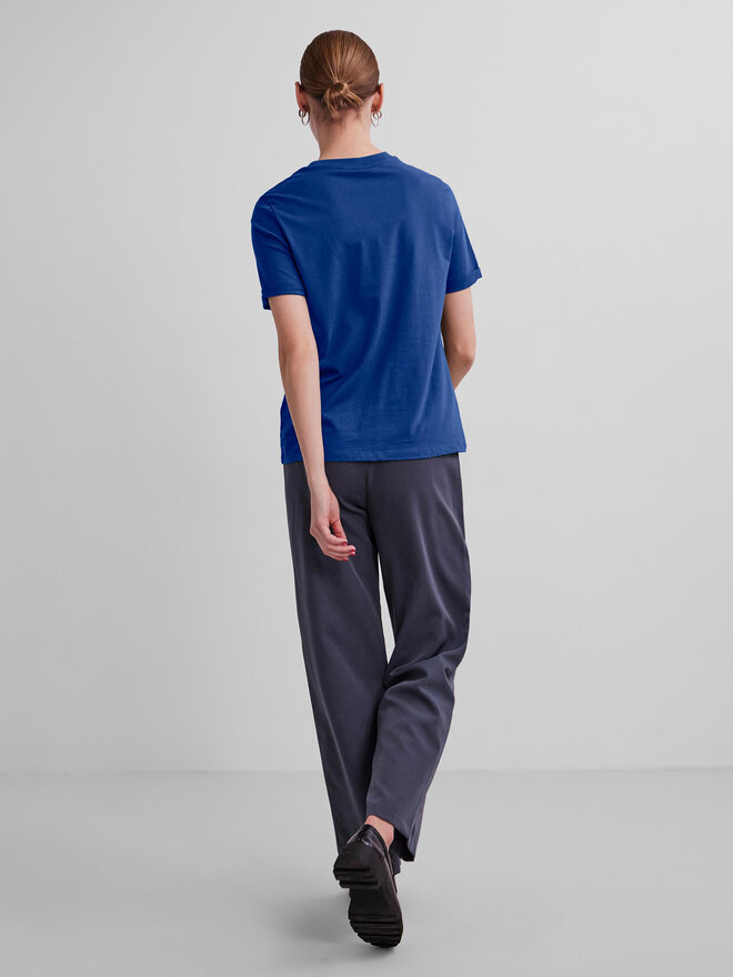 Pieces Pieces Camiseta Ria 17086970 Azul Regular Fit