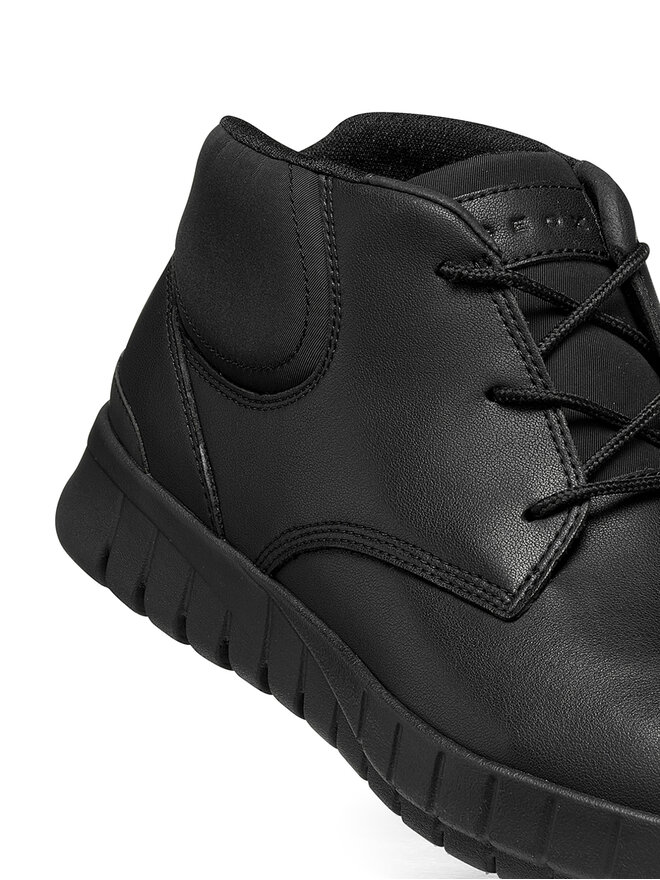 Geox Schnürschuhe Geox U Flextride U66MYC 09B11 C9999 Schwarz