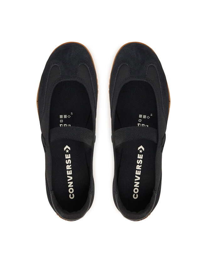 Converse Ballerinas Converse Run Star Trainer Ballet Flat A16251C Schwarz