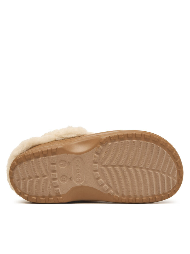 Crocs Шльопанці Crocs Classic Unfurgettable Suede Clog 212106 Бежевий