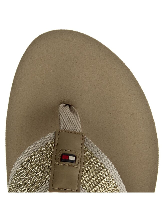 Tommy Hilfiger Zehentrenner Tommy Hilfiger Mimi 3D FW0FW00444 Beige