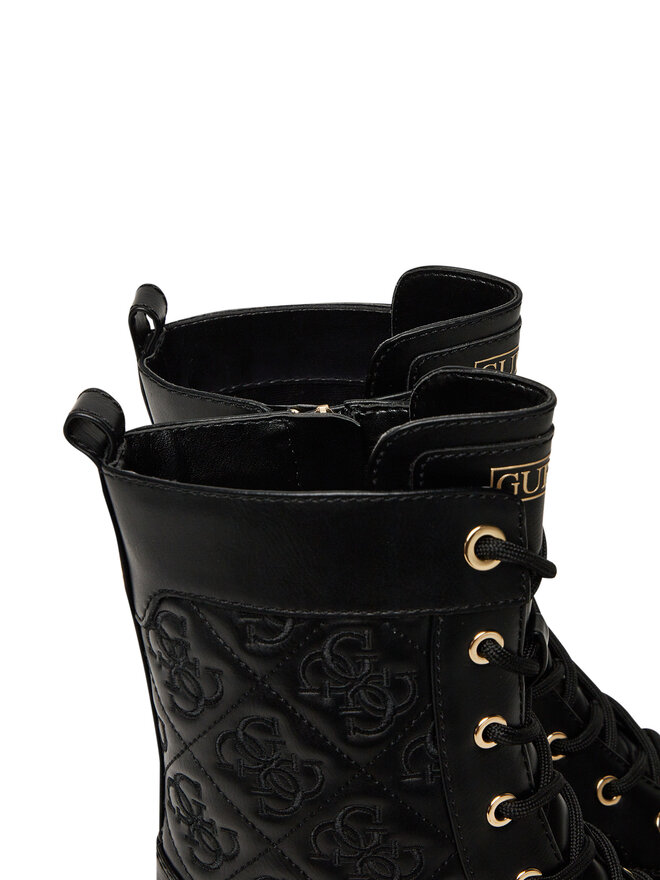 Guess Schnürschuhe Guess FLTYAN ELE10 Schwarz