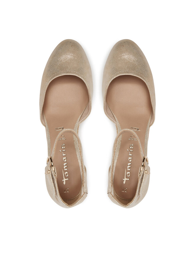 Tamaris Espadryle Tamaris 1-22309-42 Złoty