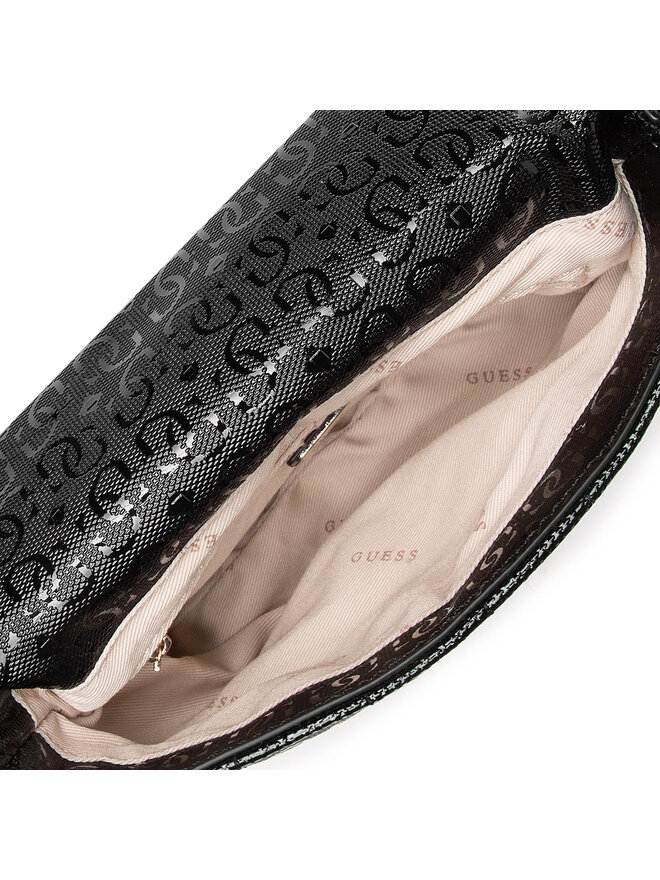 Guess Ročna torba Guess Kobo Mini Crossbody Flap HWGG84 11780 Črna