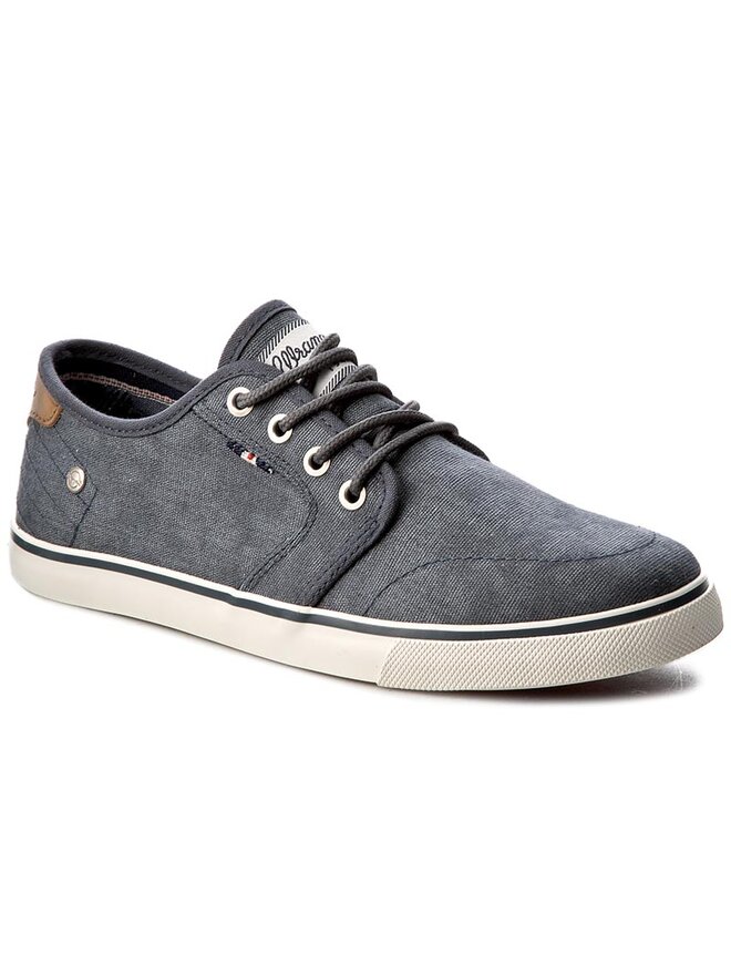 Wrangler Sneakers aus Stoff Wrangler Mitos Derby WF0891035 112132775 Dunkelblau