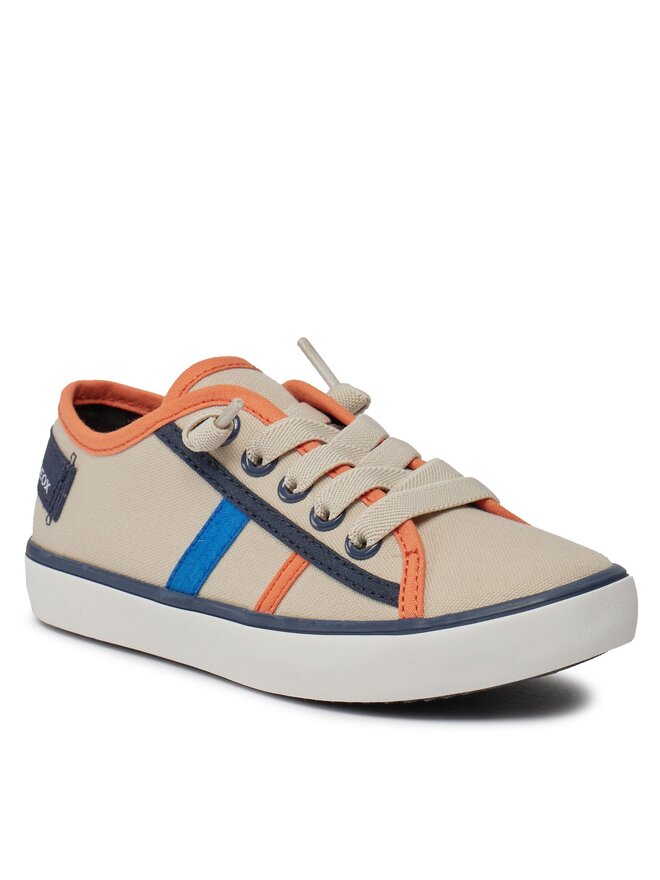 Geox Tenisice Geox J Gisli Boy J455CA 00010 C0053 S Bež