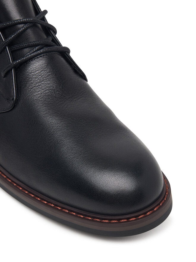 Clarks Schnürschuhe Clarks Aldwin2 Chukka 26329522 Schwarz