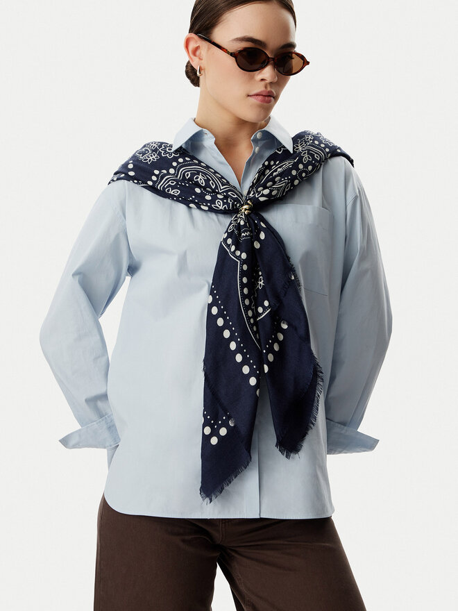 Weekend Max Mara Tuch Weekend Max Mara Educata 2615541134 Dunkelblau