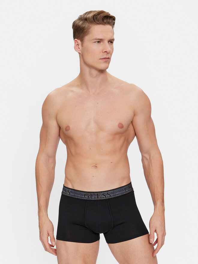 Guess Guess 3er-Set Boxershorts U4RG33 K6YW0 Schwarz