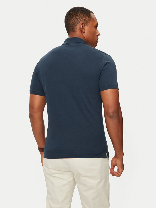 La Martina La Martina Poloshirt BPMP01 PK031 Dunkelblau Regular Fit