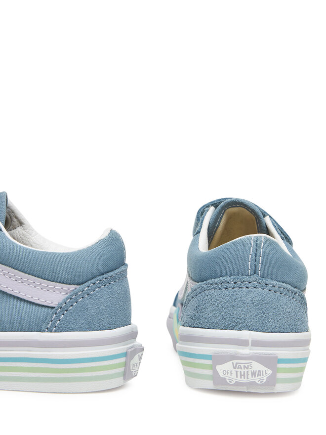 Vans Tenisówki Vans Old Skool V Heart VN000D4DCFL1 Niebieski